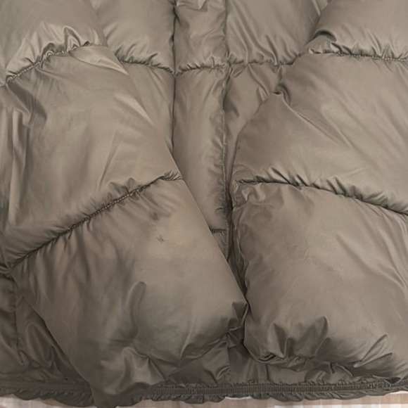 H&M olive green oversized puffer size M - Picture 7 of 8